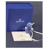 Swarovski Crystal Rocking Snowman Ornament