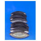 Metal Barquette Pastry Molds Assortment