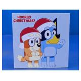 Bluey 'Hooray Christmas!' MDF Block Décor