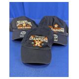 Brand Houston Astros Caps Trio