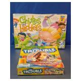 Vtg Milton Bradley Chutes & Ladders & Trouble