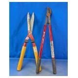 Gardening Tool Duo: Hedge Shears & Lopper