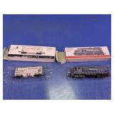 Southern Pacific and Rio Grande N Scale Train Cars