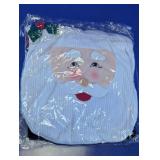 Christmas Santa Claus Dining Chair Covers Set