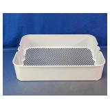 White Wire Mesh Storage Basket