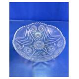 Cut Glass Decorative Serving Bowl