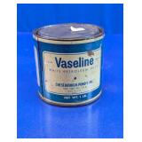 Vintage Vaseline White Petroleum Jelly Tin