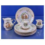 Oscar Schlegelmilch Tea Service & Plate Assortment