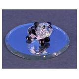 Swarovski Silver Crystal Baby Panda Figurine