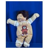 Vintage 1982 Cabbage Patch Kids Doll in Overalls