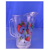 Chili Pepper Glass Pitcher