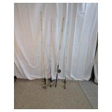 Vintage Fishing Rod & Reel Combo Lot
