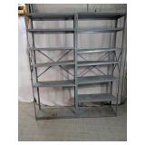Metal Storage Shelving Units Set