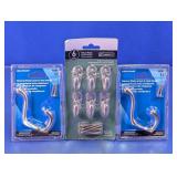 Hillman Coat & Hat Hook and Liberty Robe Hook Set