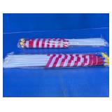 Mini American Handheld Stick Flags Bulk Pack