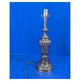 Fluted Metal Table Lamp Base