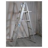 Vintage All American Metal Step Ladder
