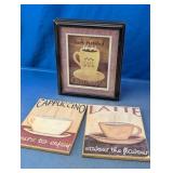 Coffee-Themed Wall Decor Set