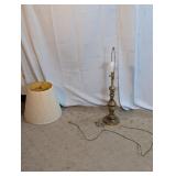 Vintage Brass Floor Lamp