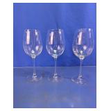 Clear Stemmed Wine Glasses