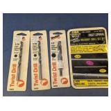 Disston & Globemaster Drill Bit Set