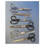 Assorted Metal Household Scissors