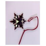Swarovski Crystal Star Ornament