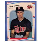 1988 FLEER HOF STEVE CARLTON CARD