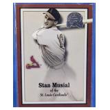 INSERT CARD FLEER GREATS HOF STAN MUSIAL
