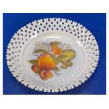 Furnishing Porcelainwares Floral Fruit Bowl