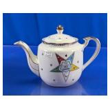 Vintage Lefton OES Teapot Star Eastern Star