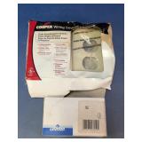 Cooper & Leviton Electrical Wiring Lot