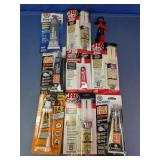 Assorted Adhesives & Sealants Lot