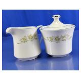 Wyndham Aurora Fine China Sugar & Creamer Set