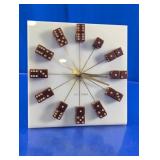 Vintage Las Vegas Dice Novelty Clock