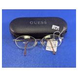 GUESS Gold Tone Eyeglasses With Case
