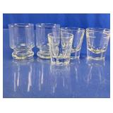 Clear Glass Shot Glass Assortment