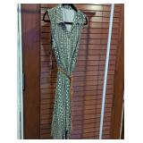 No Boundaries Floral Button-Front Dress w/ Belt