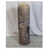 Carved Wooden Tiki Totem Statue