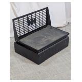 Black Metal Pet Barrier & Cargo Tray