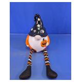 Halloween Witch Gnome Sitting Figurine