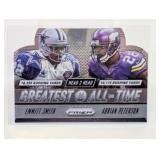 DIE CUT INSERT CARD HOF EMMITT/PETERSON
