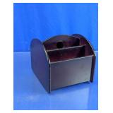 Wooden Desktop Organizer Caddy
