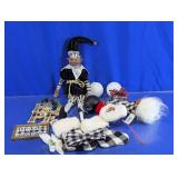 Christmas Elf and Holiday Decor Lot