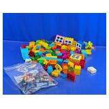 Assorted Building Bricks Lot