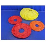 Assorted Hanging Paper Lanterns Lot