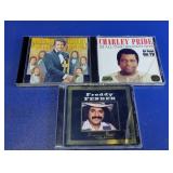 Vintage Country & Pop Music CD Trio