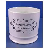 Chocolate Hot & Delicious Glass Container
