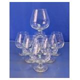 Clear Glass Brandy Snifter Assortment