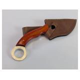 Damascus Steel Fixed Blade Knife